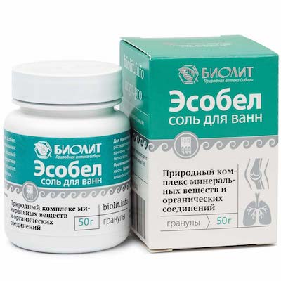 Соль для ванн «Эсобел»
