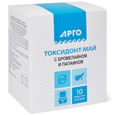 Токсидонт-май с бромелайном и папаином