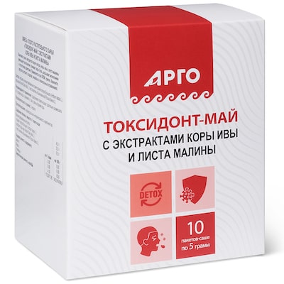 Токсидонт-май с ивой и малиной