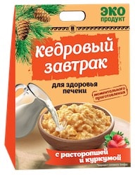 Кедровый завтрак для здоровья печени