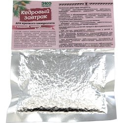 Кедровый завтрак для крепкого иммунитета
